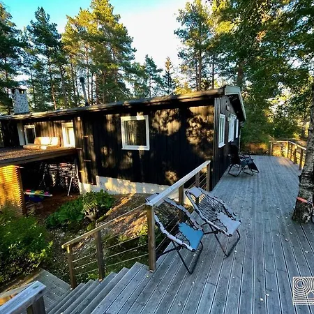 Сasa de vacaciones Summer Nesodden Sauna, Ice Bath Tub, Outdoor Bar, Gap Hut