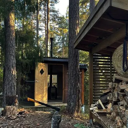 Summer Nesodden Sauna, Ice Bath Tub, Outdoor Bar, Gap Hut Holiday home Brevik (Akershus)