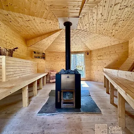 Сasa de vacaciones Summer Nesodden Sauna, Ice Bath Tub, Outdoor Bar, Gap Hut *